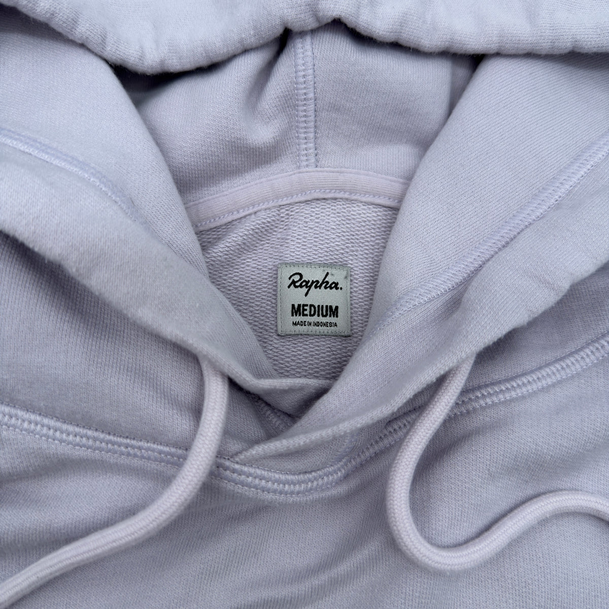 Rapha Women's Logo Pullover Hoodie - M - Lilac - Very Good Used Condition
