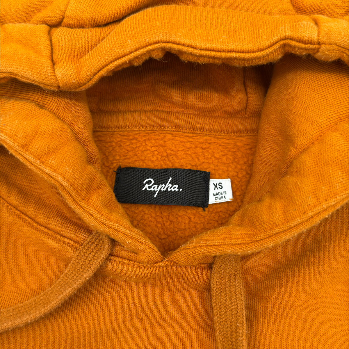 Rapha Men’s Logo Sweatshirt - XS - Mustard - Very Good Used Condition (Faded Cuffs)