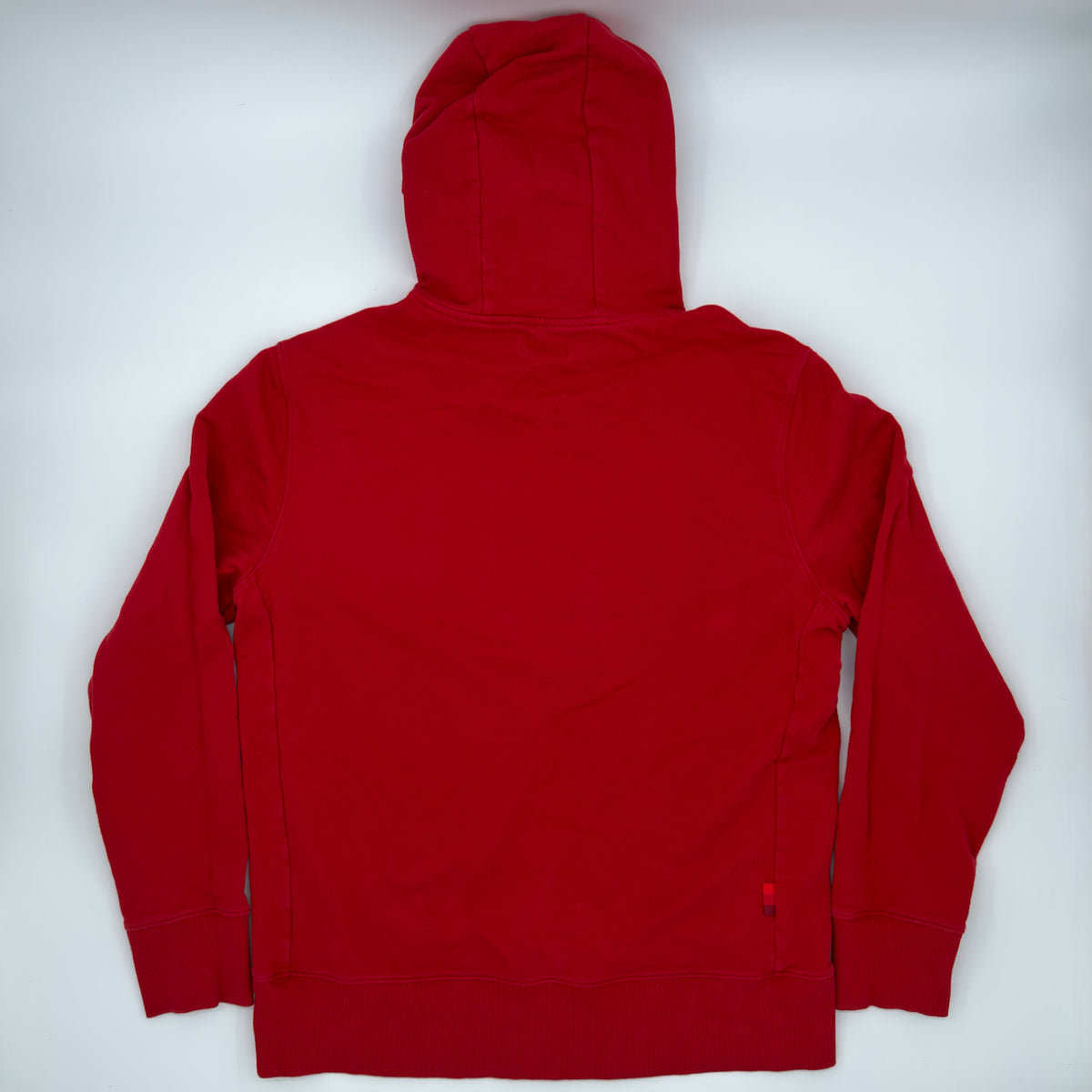 Rapha Men’s Logo Pullover Hoodie - L - Red - Very Good Used Condition