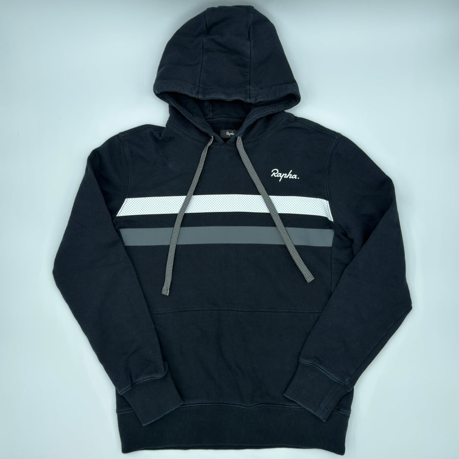Rapha Men’s Brevet Hoodie - S - Black - Very Good Used Condition (alternate view)