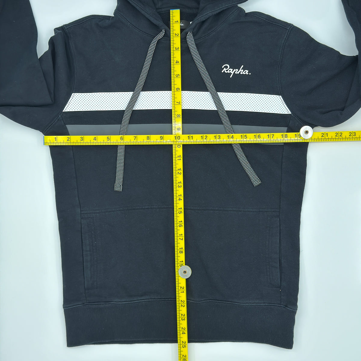Rapha Men’s Brevet Hoodie - S - Black - Very Good Used Condition