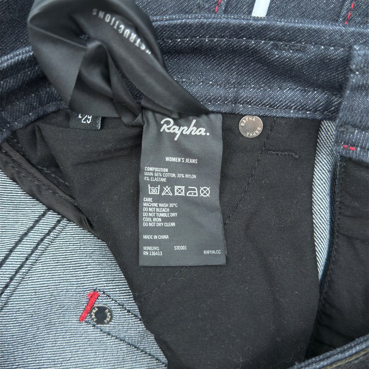 Rapha Women's Jeans - W28 L29 - Indigo - Excellent Used Condition