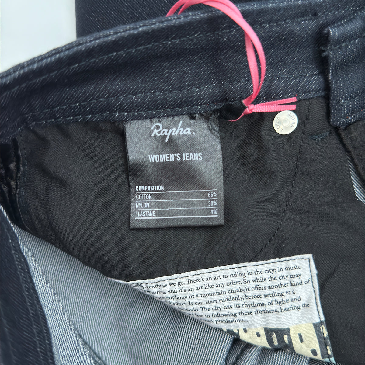 Rapha Women's Jeans - W26 L29 - Indigo - New With Tags