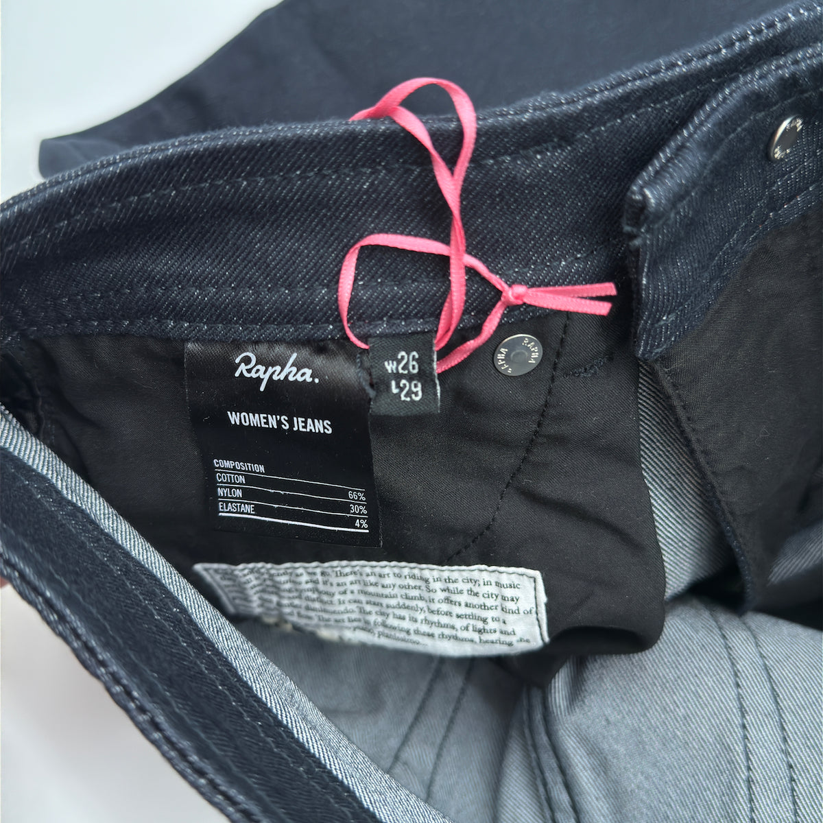 Rapha Women's Jeans - W26 L29 - Indigo - New With Tags