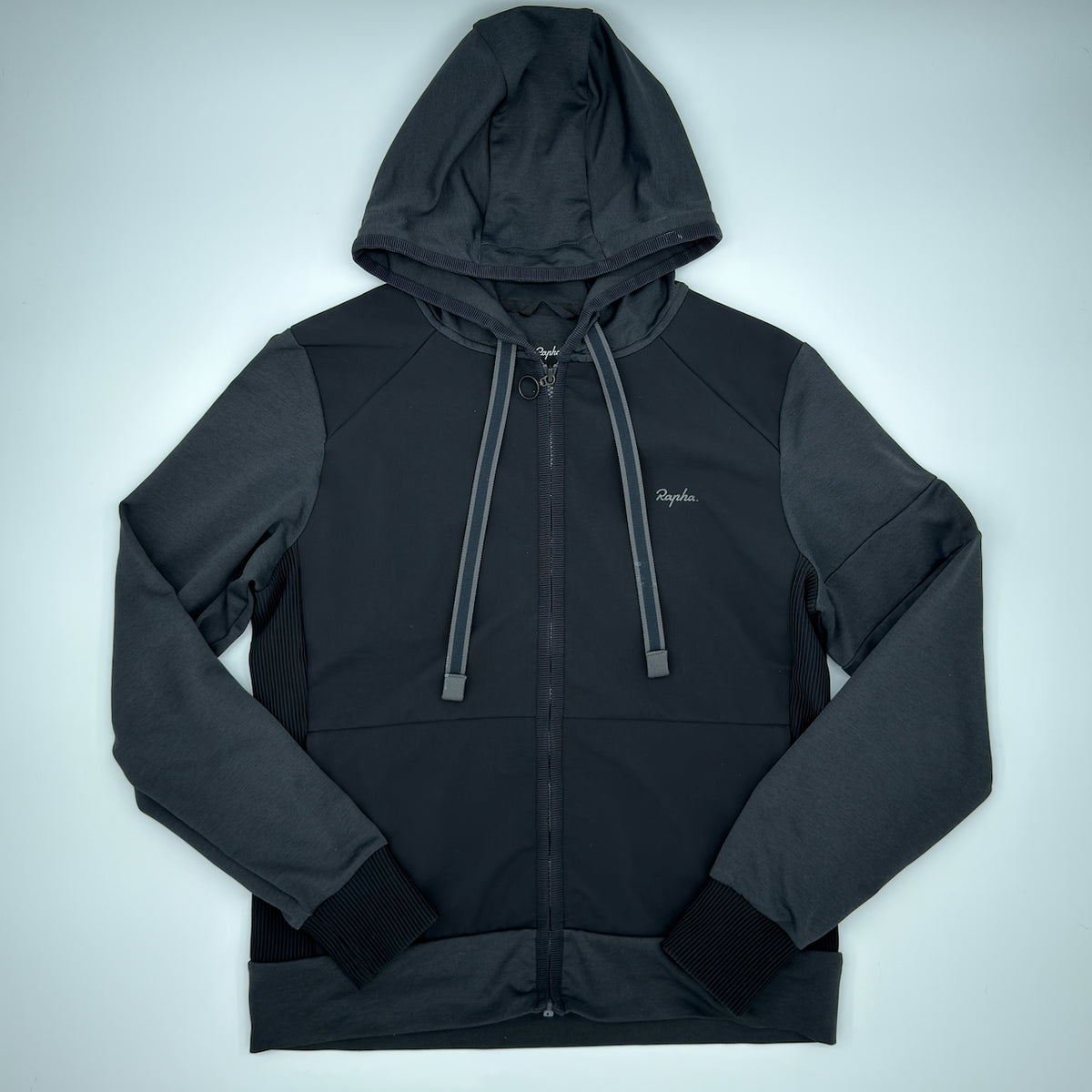 Rapha Women's Transfer Hoodie - M - Black / Dark Grey - Very Good Used Condition