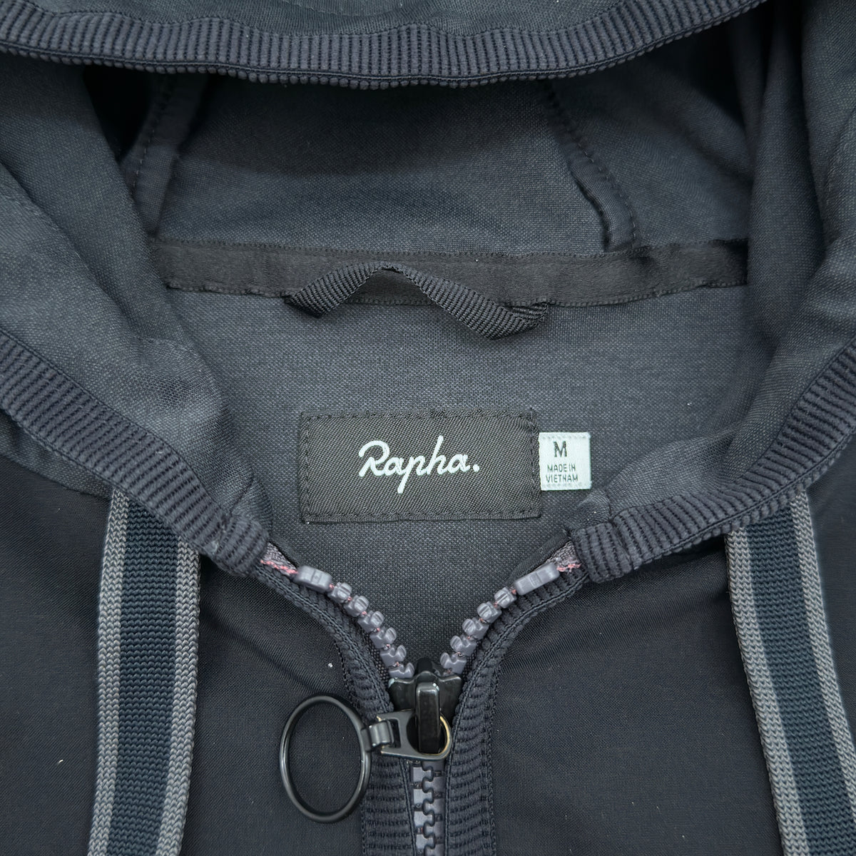 Rapha Women's Transfer Hoodie - M - Black / Dark Grey - Very Good Used Condition