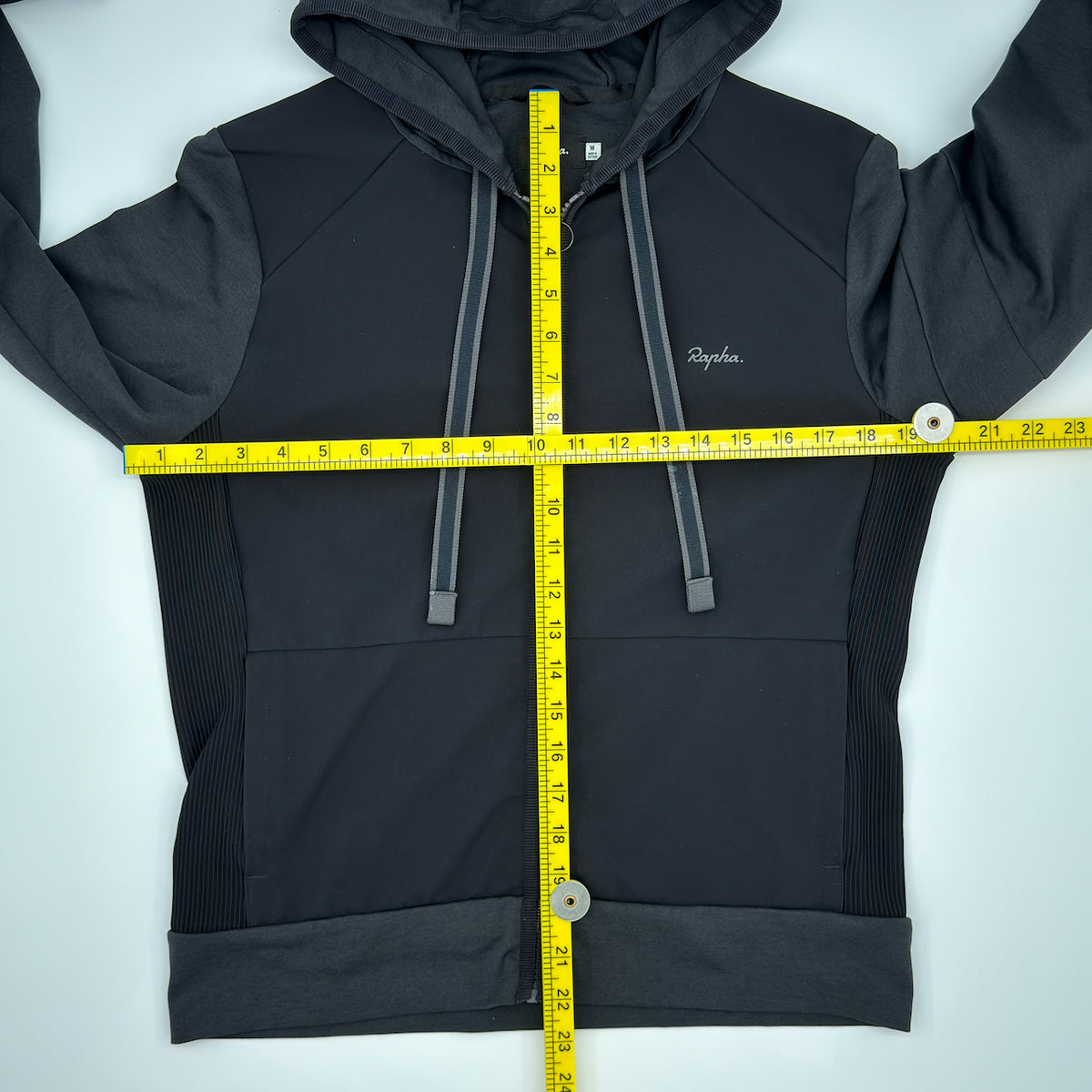 Rapha Women's Transfer Hoodie - M - Black / Dark Grey - Very Good Used Condition