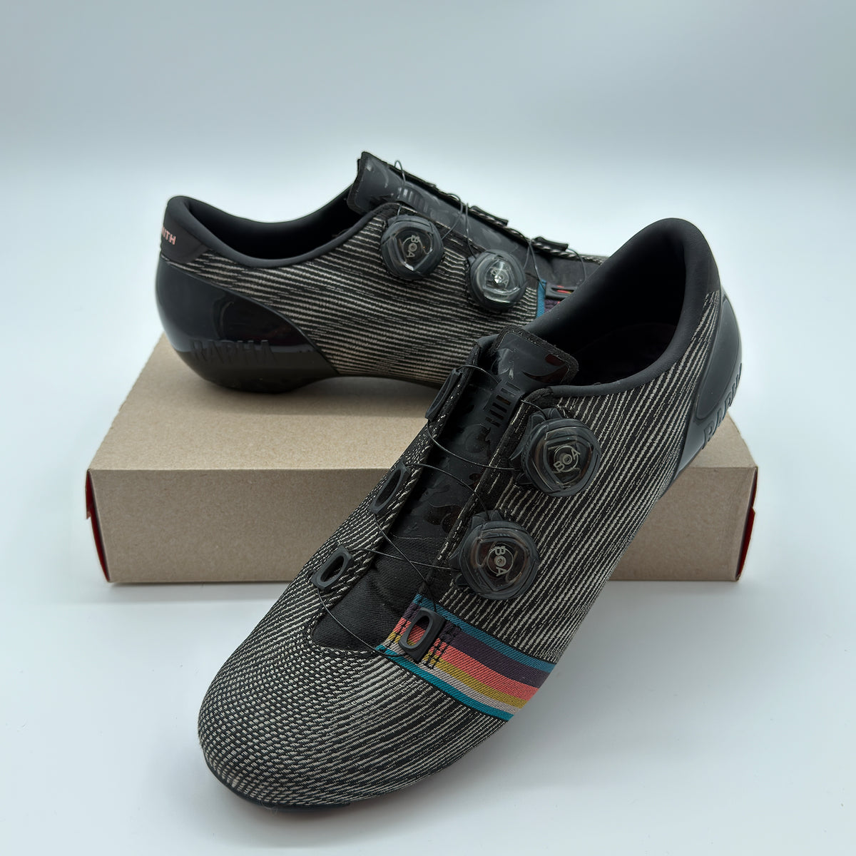 Rapha x Paul Smith Pro Team Shoe - EU 41 - Grey / Black - Excellent Used Condition