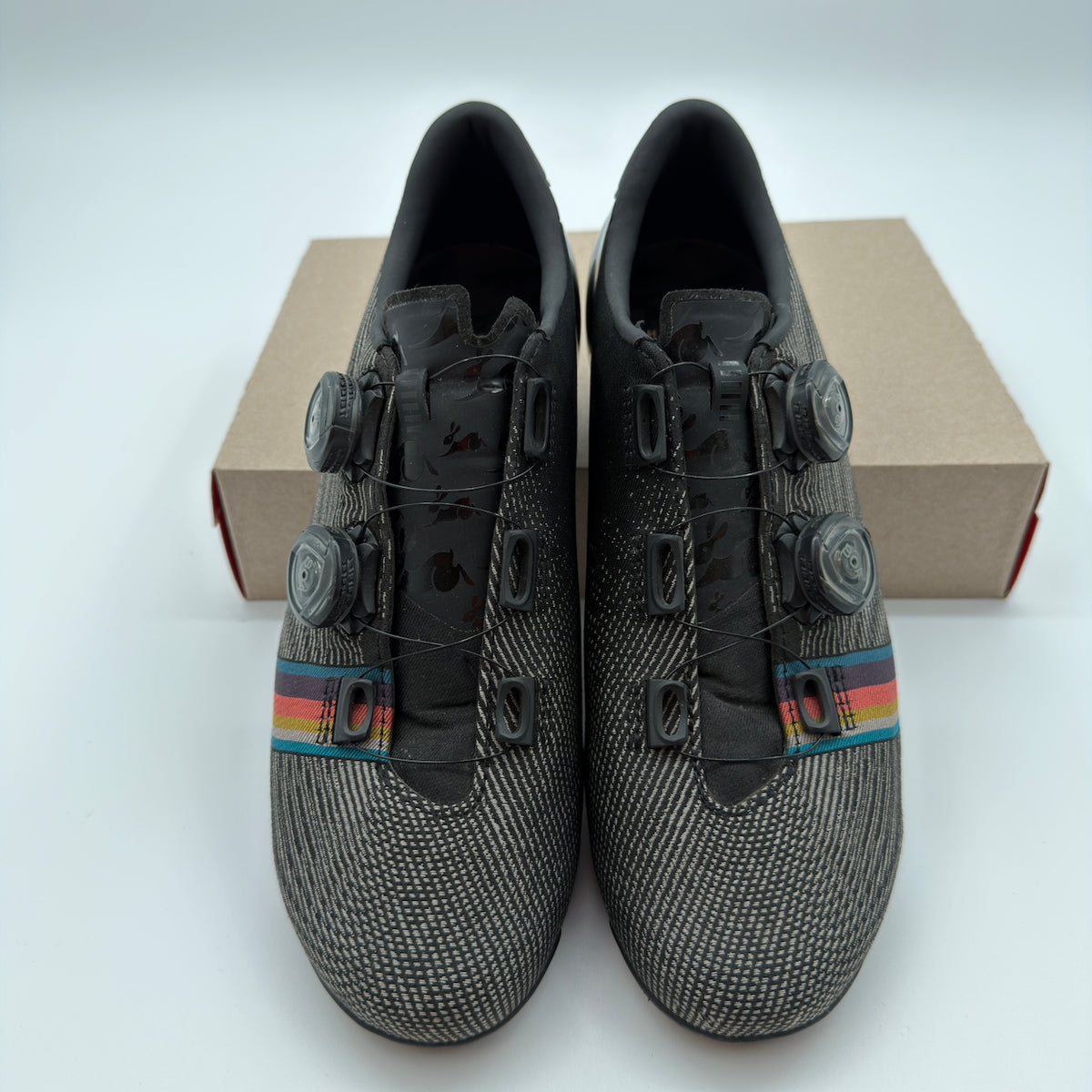 Rapha x Paul Smith Pro Team Shoe - EU 41 - Grey / Black - Excellent Used Condition