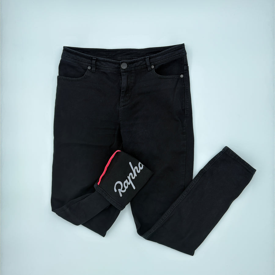Rapha Women's Jeans - W30 L29 - Black - Very Good Used Condition (alternate view)