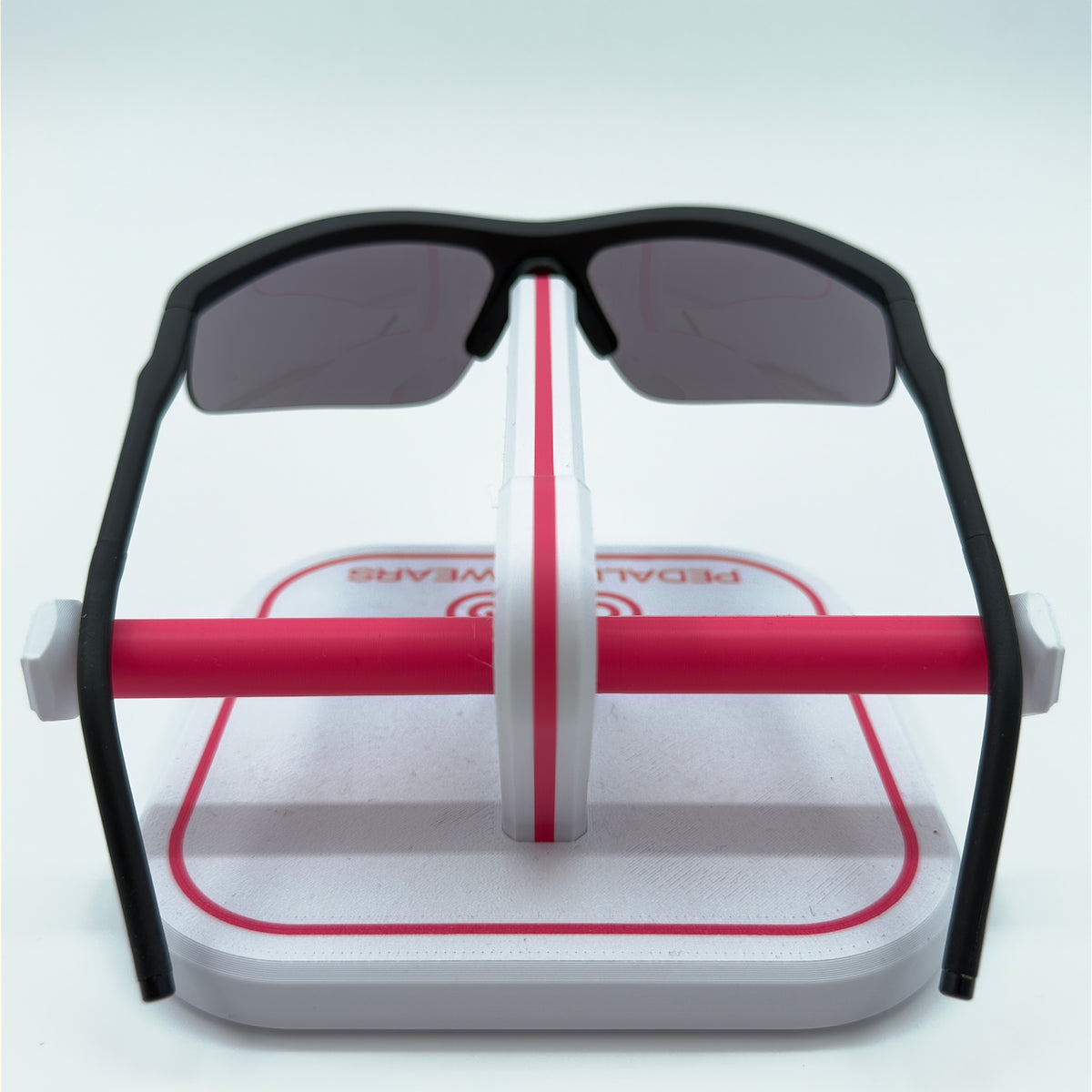 Rapha Mistral Glasses rear view showing nose bridge arms and inner lens surface