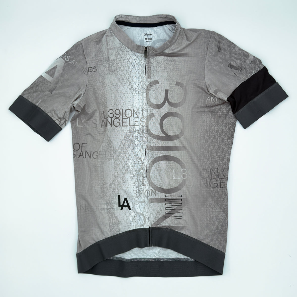 Rapha L39ION of Los Angeles Men's Pro Team Training Jersey - Medium - Grey - Excellent Used Condition