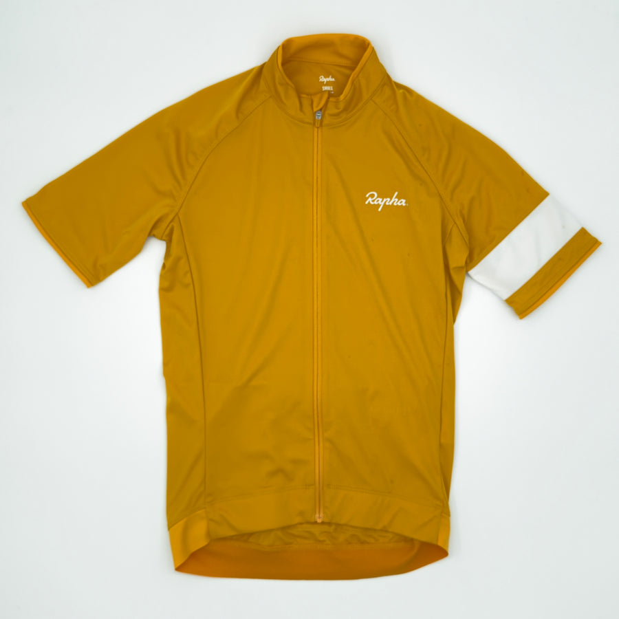 Rapha Men's Core Jersey - S - Mustard - Very Good Used Condition (alternate view)