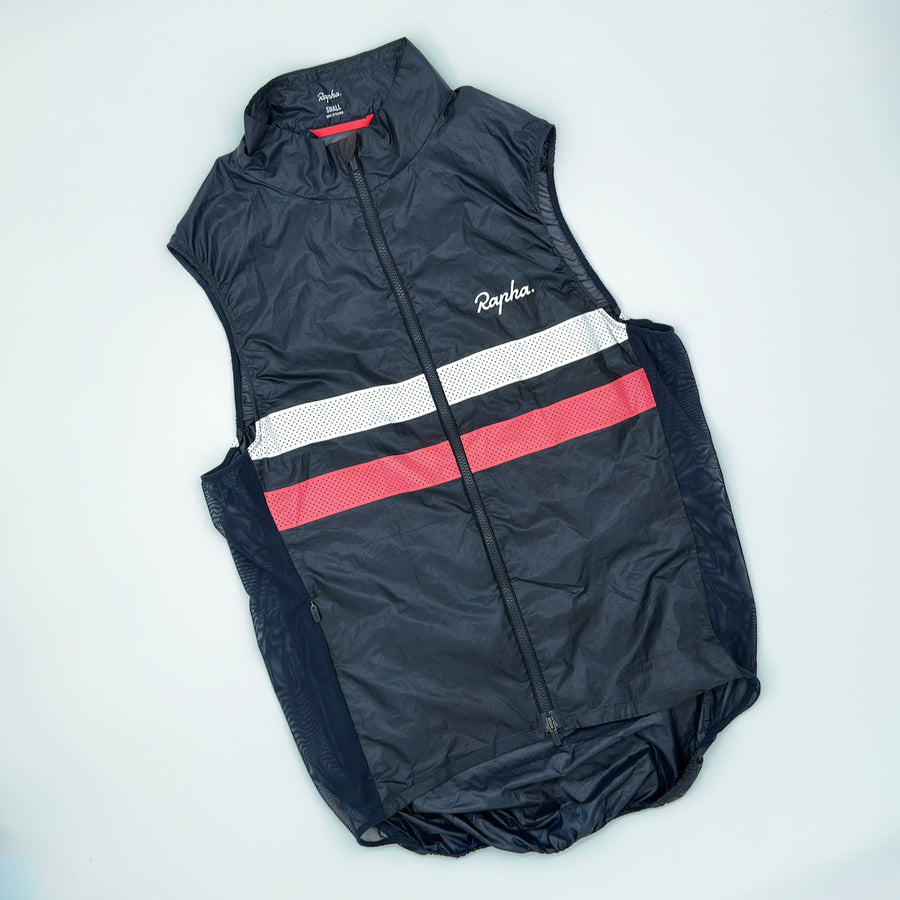 Rapha Men's Brevet Gilet - S - Navy - Excellent Used Condition