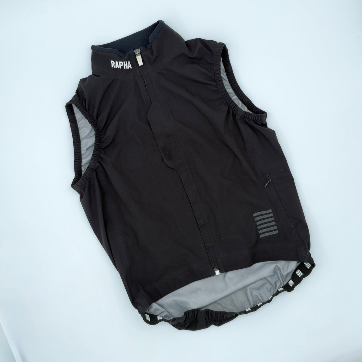 Rapha Men's Pro Team Lightweight Rain Gilet - Medium - Black - Very Good Used Condition
