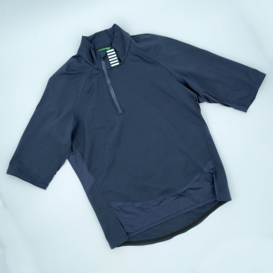 Rapha Men's Pro Team Quarter Pullover Zip Jersey - L - Navy - Excellent