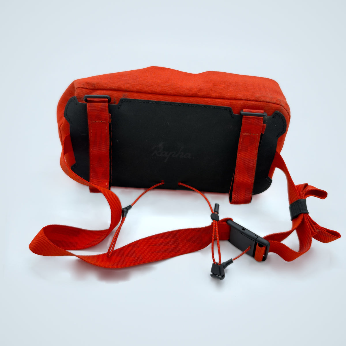 Rear mounting panel and handlebar straps