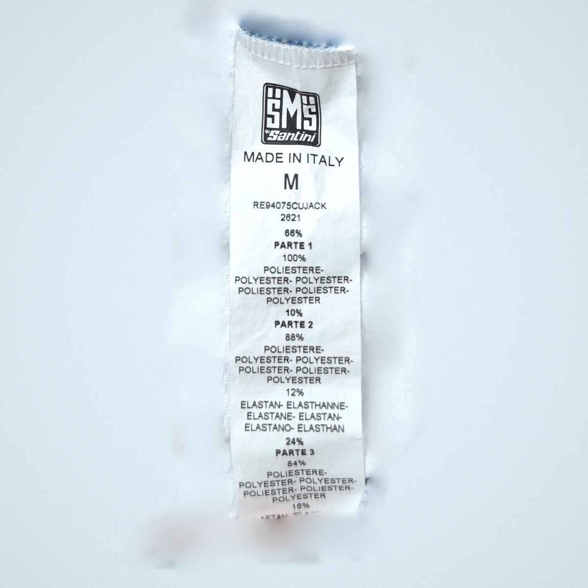Santini care label