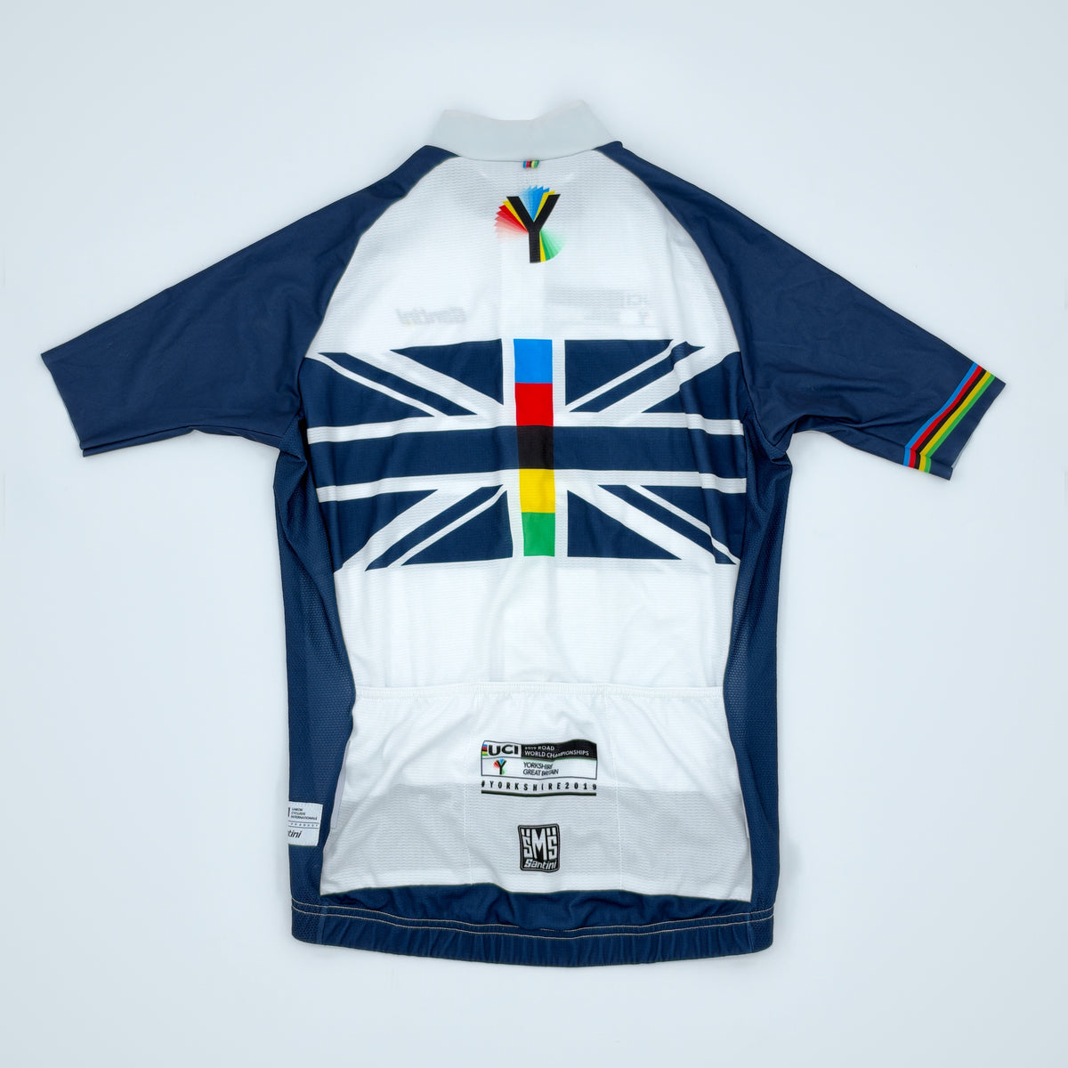 Rear view of the jersey