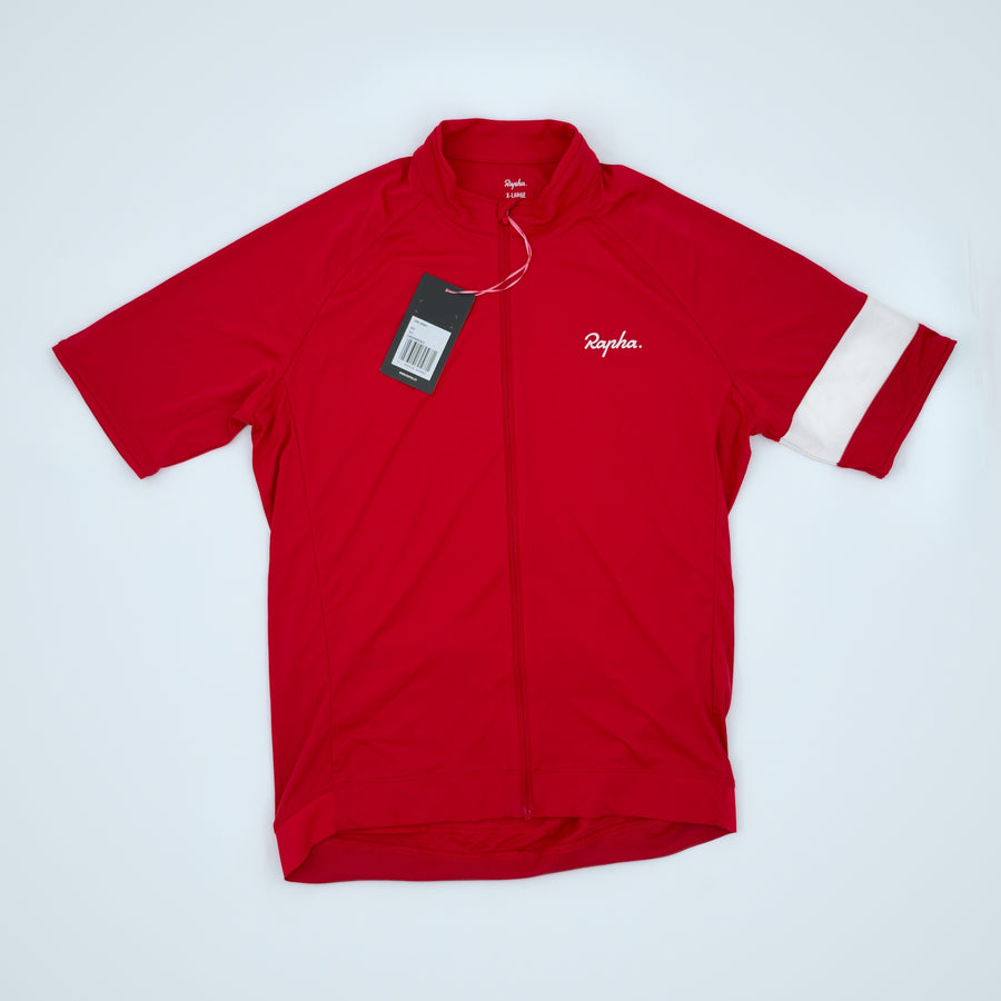 Rapha Men's Core Jersey - Extra Large - Red - New With Tags (alternate view)