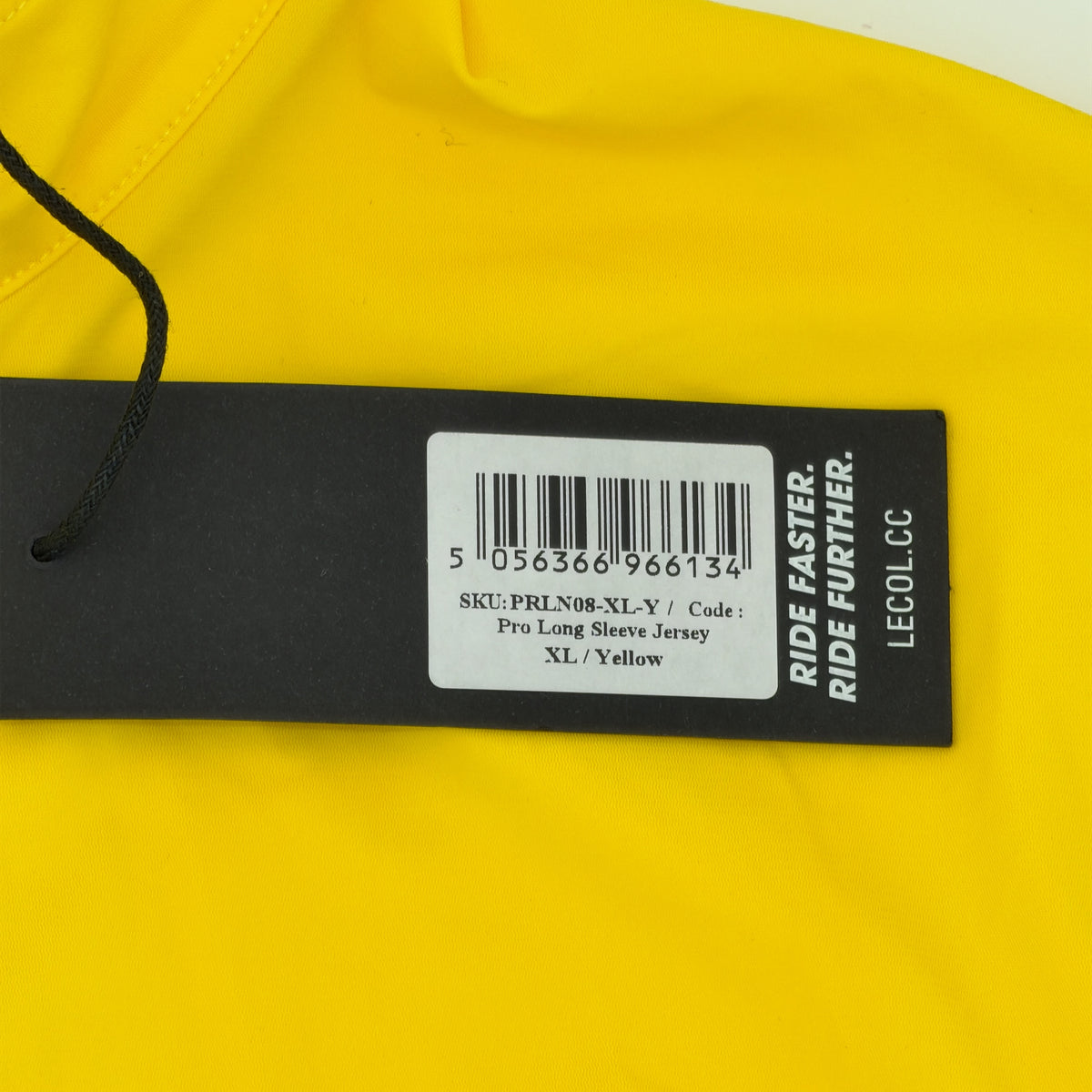Original Le Col swing tag, Pro Long Sleeve Jersey XL Yellow