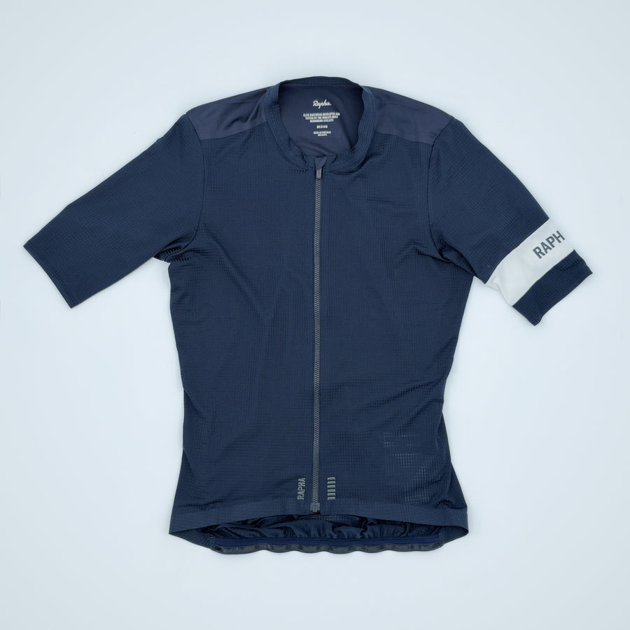 Rapha Men's Pro Team Flyweight Jersey - Medium - Navy - Excellent Used Condition (alternate view)