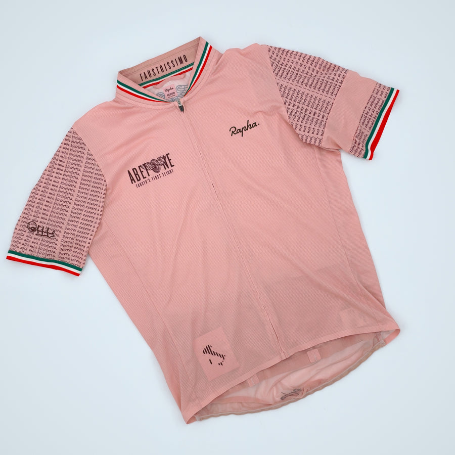 Rapha Men's Coppi Flyweight Jersey - Medium - Pink - Excellent Used Condition